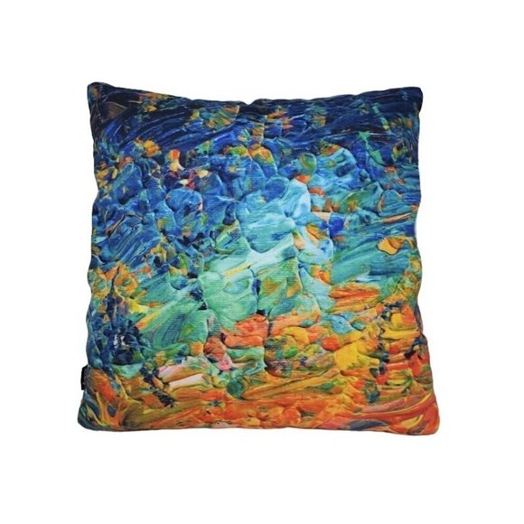 Society6 Other - Society6 Decorative Throw Pillow Multicolor Art Design 16" x 16"